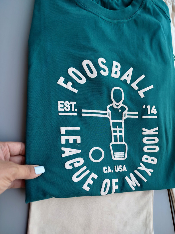 ست تیشرت و شلوارک اسپرت سبز مدل Foosball | مناسب ۱۰ تا ۱۵ سال